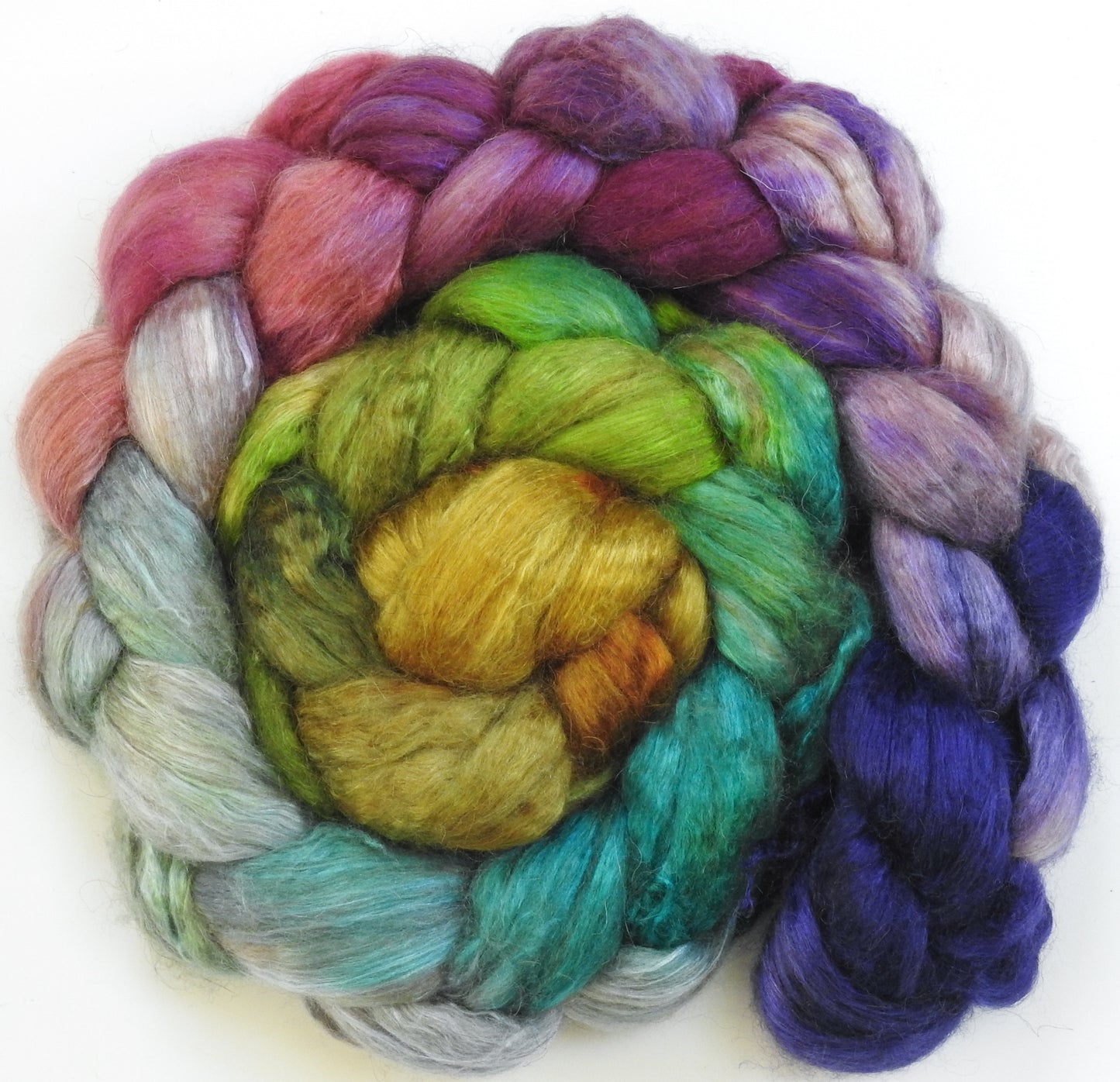 Pasque Flower - Baby camel/ tussah silk top (50/50)