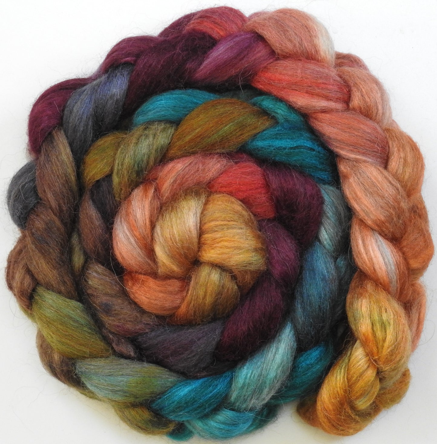 Smaug (4.4 oz) - Grey Alpaca/Tussah Silk (50/50)
