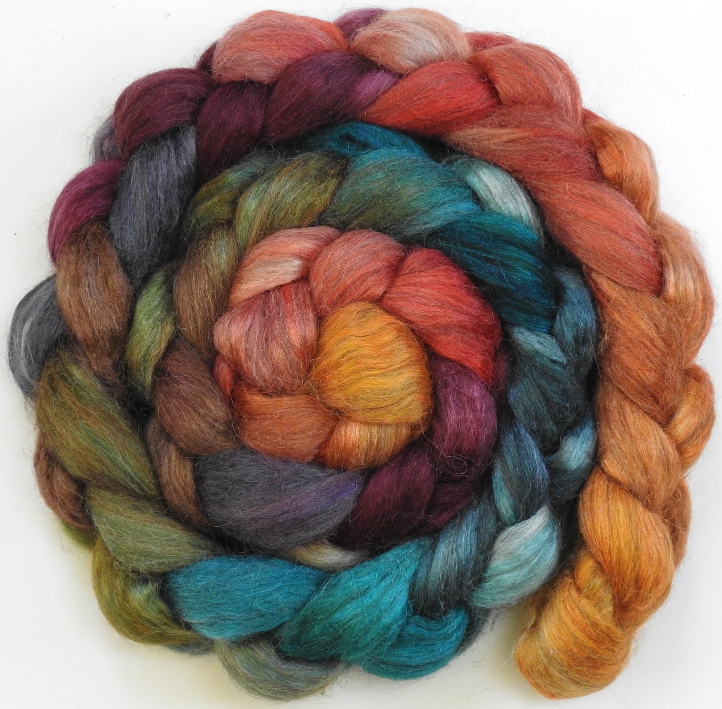 Smaug (4.4 oz) - Grey Alpaca/Tussah Silk (50/50)