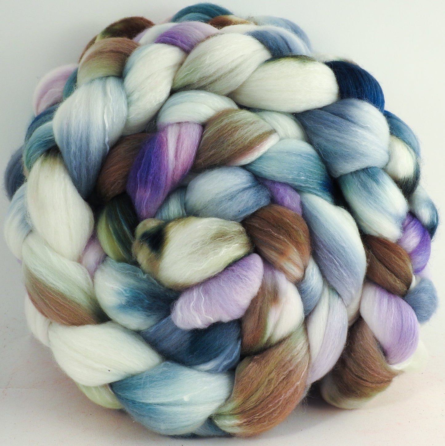 Oyster (5.6 oz) - Organic Polwarth / Tussah silk (80/20)