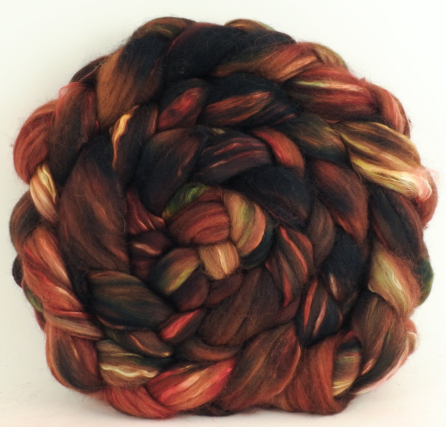 Smudge -5.6 oz - 18.5 mic merino/ camel/ brown alpaca/ mulberry silk/ (40/20/20/20)
