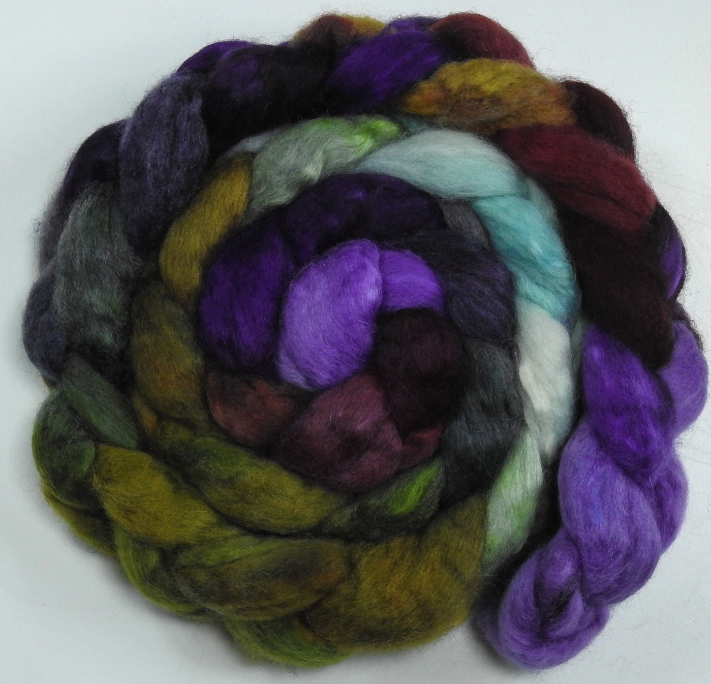 Cabbages & Kings (darker)-(5 oz) - Blue-faced Leicester/ Mohair (70/30)