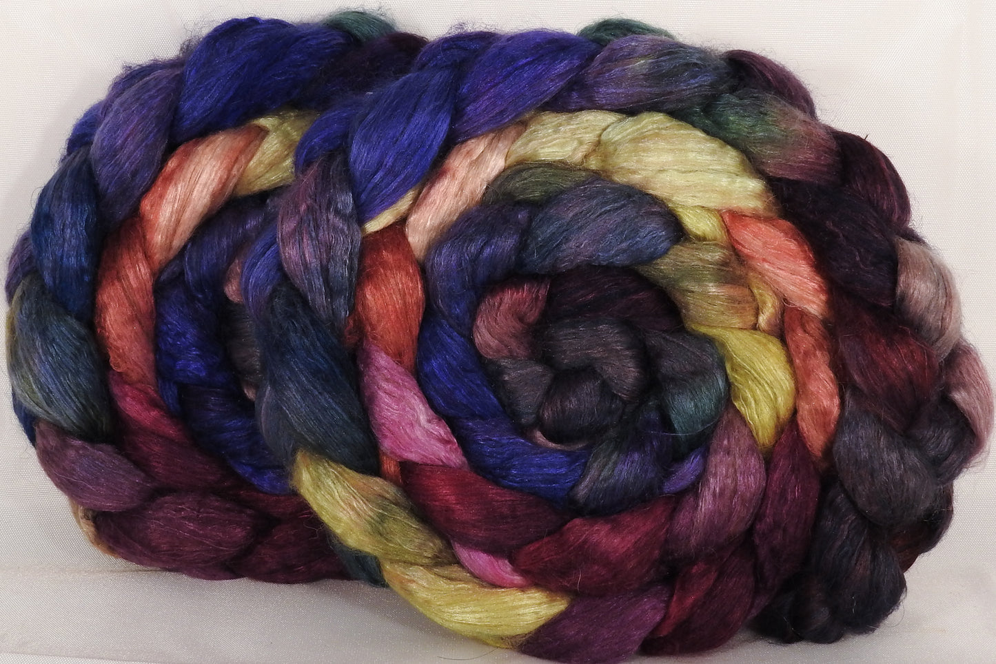 Baby camel/ tussah silk top - Fresh Fig - baby camel /silk ( 50/50) - Inglenook Fibers