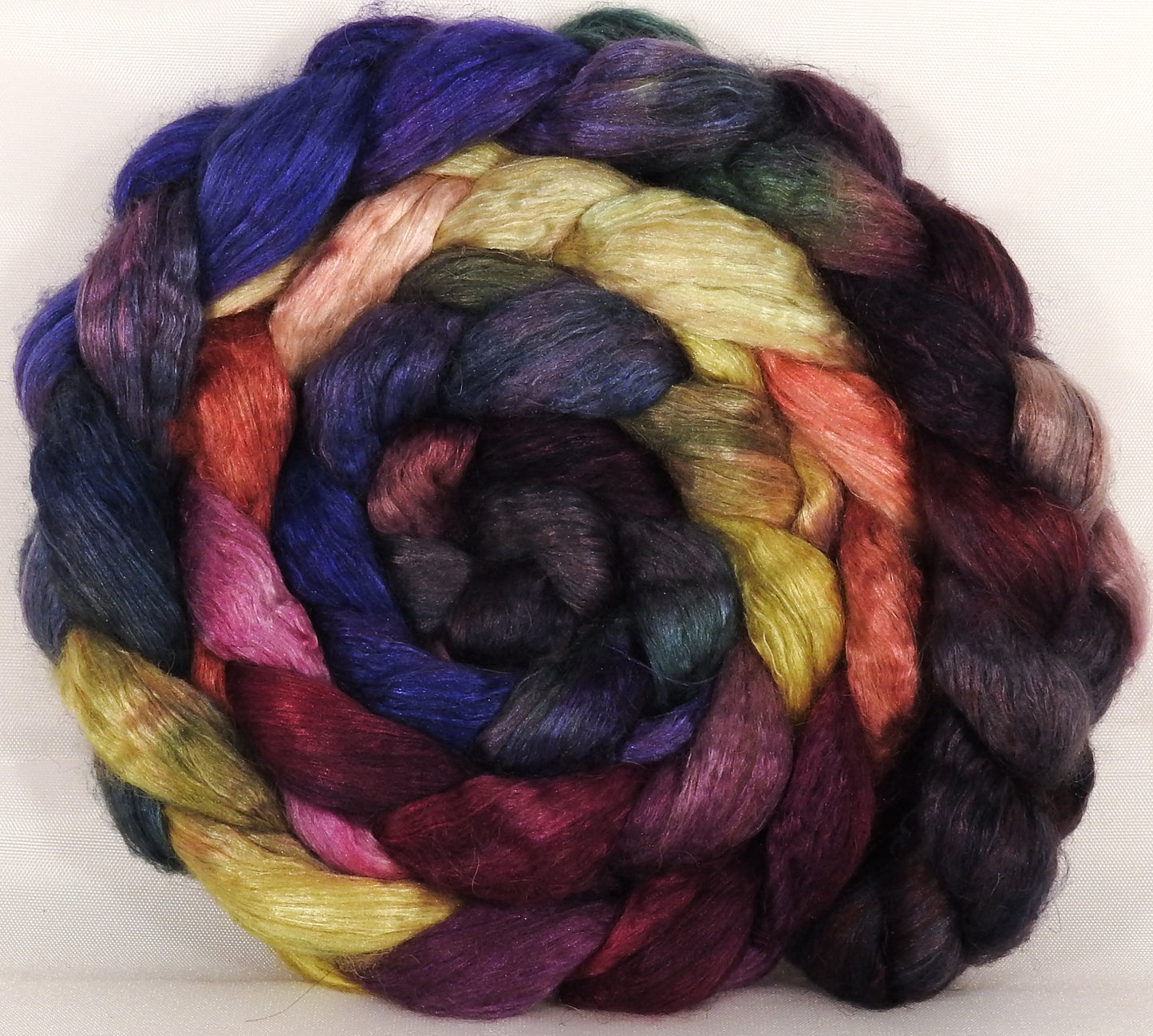 Baby camel/ tussah silk top - Fresh Fig - baby camel /silk ( 50/50) - Inglenook Fibers