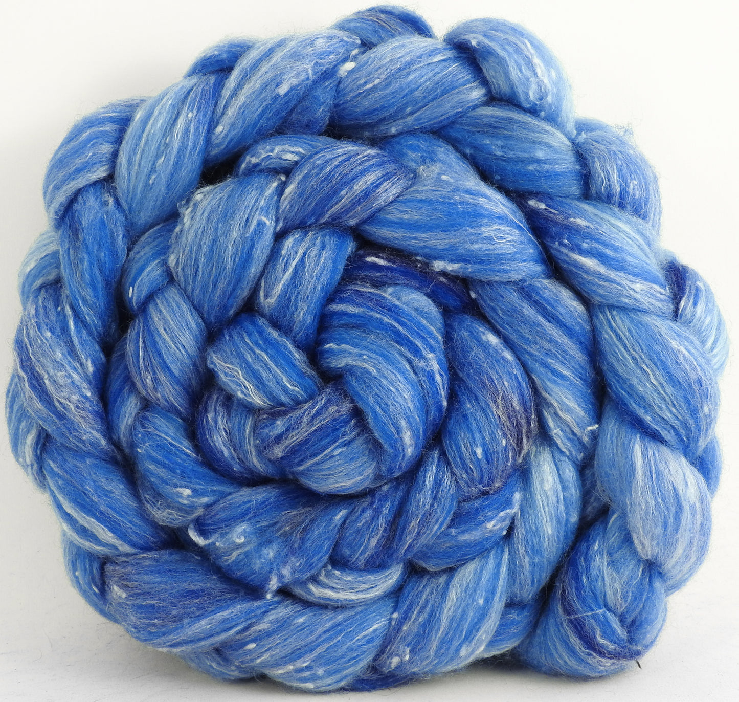 Nordic Blue - Merino/ Bamboo/ Tweed Blend (⅓ each)