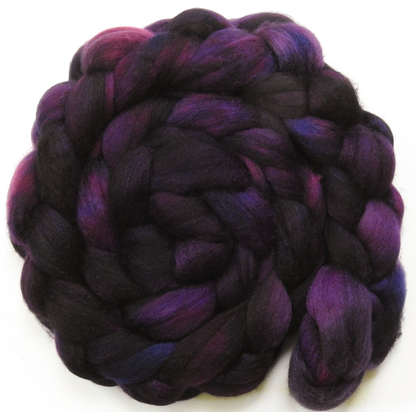 Aubergine Plus(5.3 oz) - Merino/ YAK/ Tussah Silk (70/15/15)