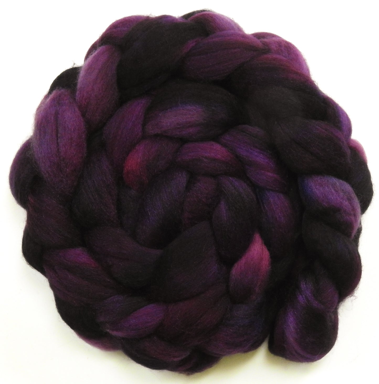 Aubergine Plus(5.3 oz) - Merino/ YAK/ Tussah Silk (70/15/15)
