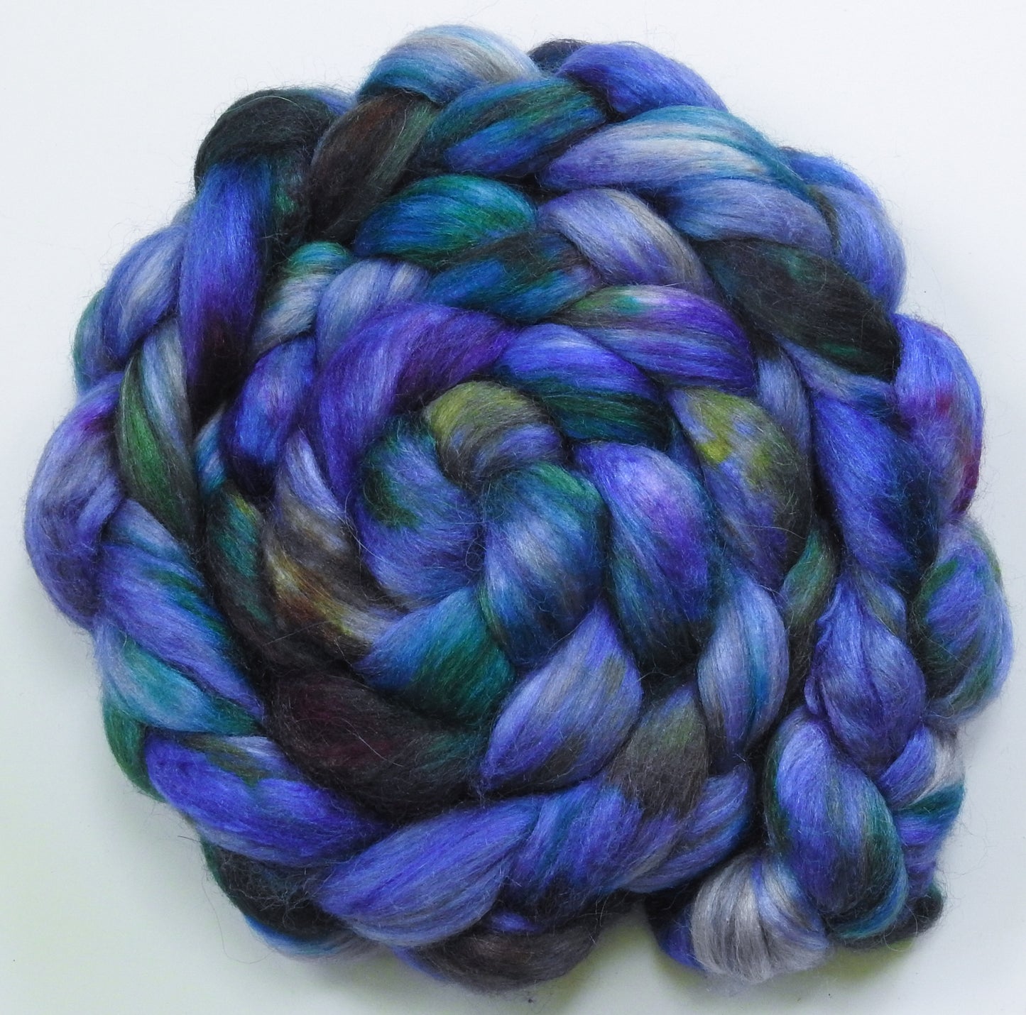 Spanish Bluebells (4.2 oz) - Grey Alpaca/Tussah Silk (50/50)