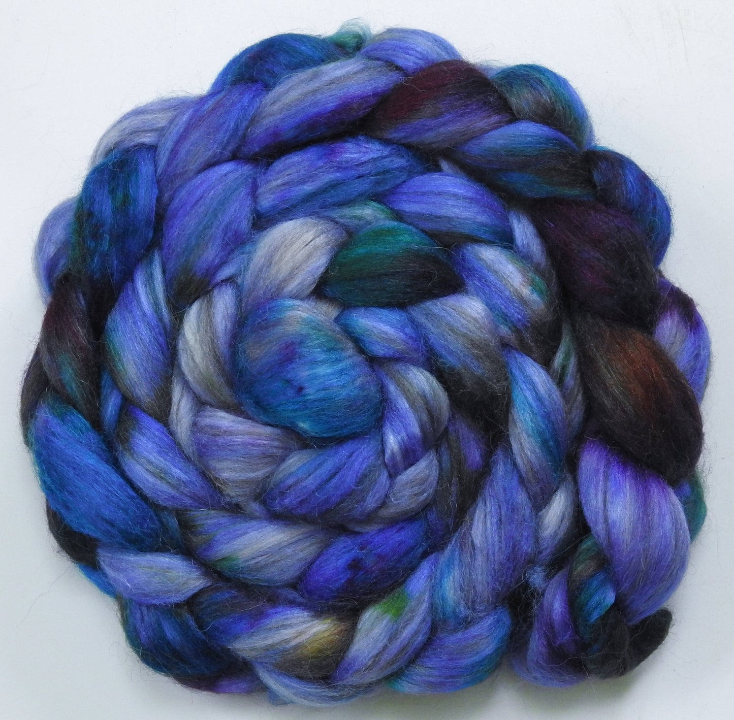 Spanish Bluebells (4.2 oz) - Grey Alpaca/Tussah Silk (50/50)