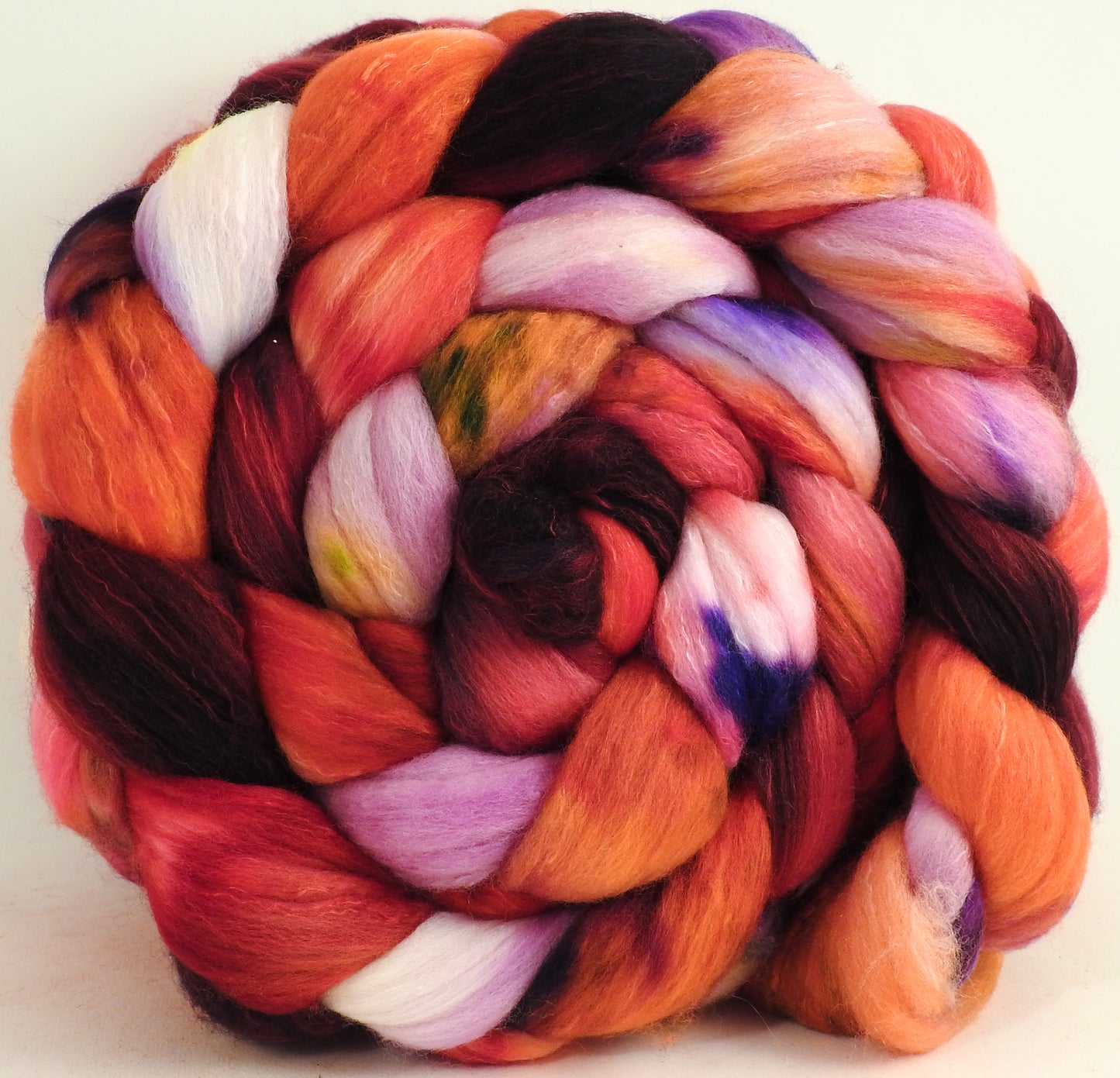 Heartbeat (5.9 oz) - Organic Polwarth / Tussah silk (80/20) - Fusion Series