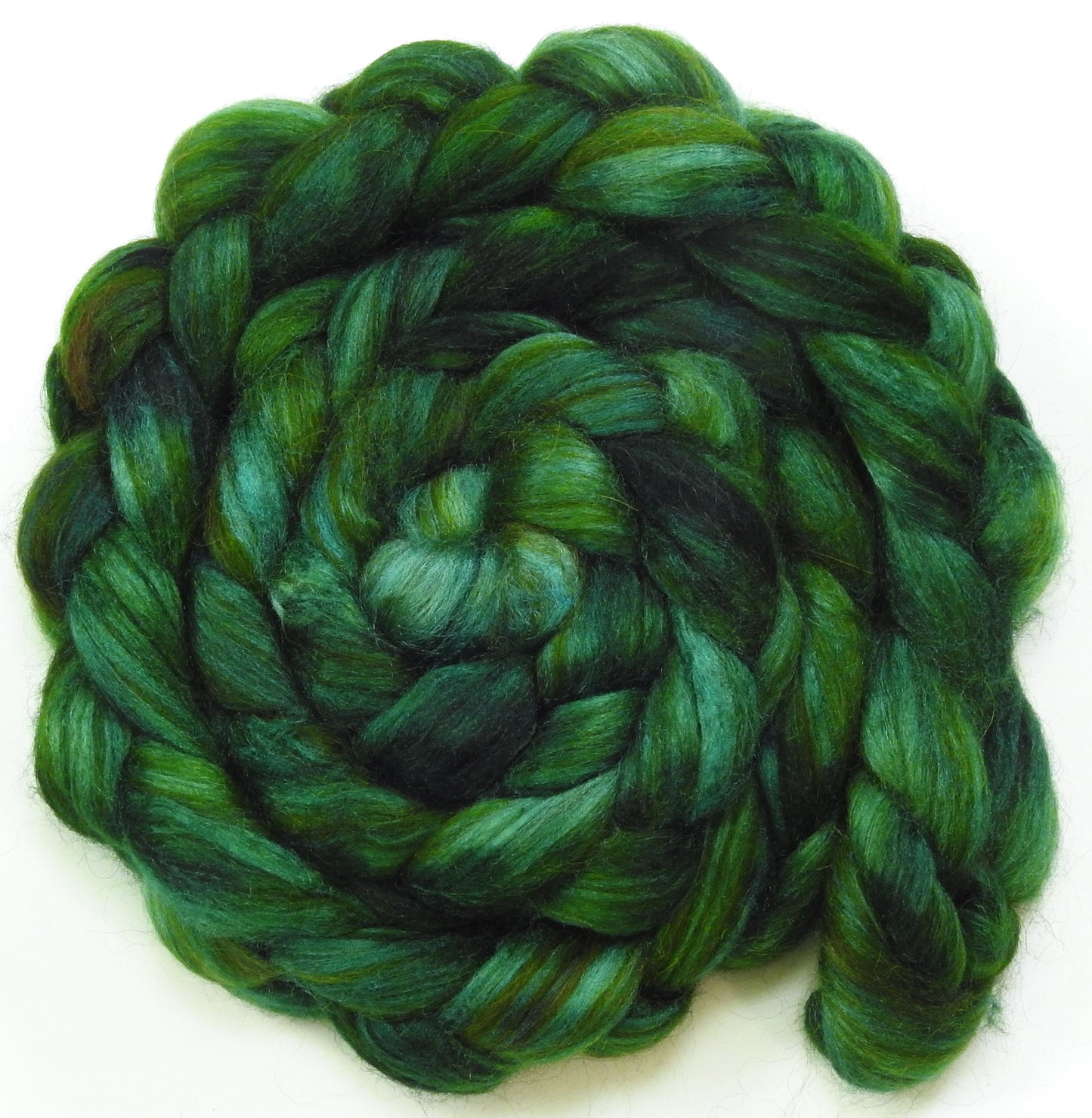 Dill Pickle Plus (4.3 oz) - Grey Alpaca/Tussah Silk (50/50)