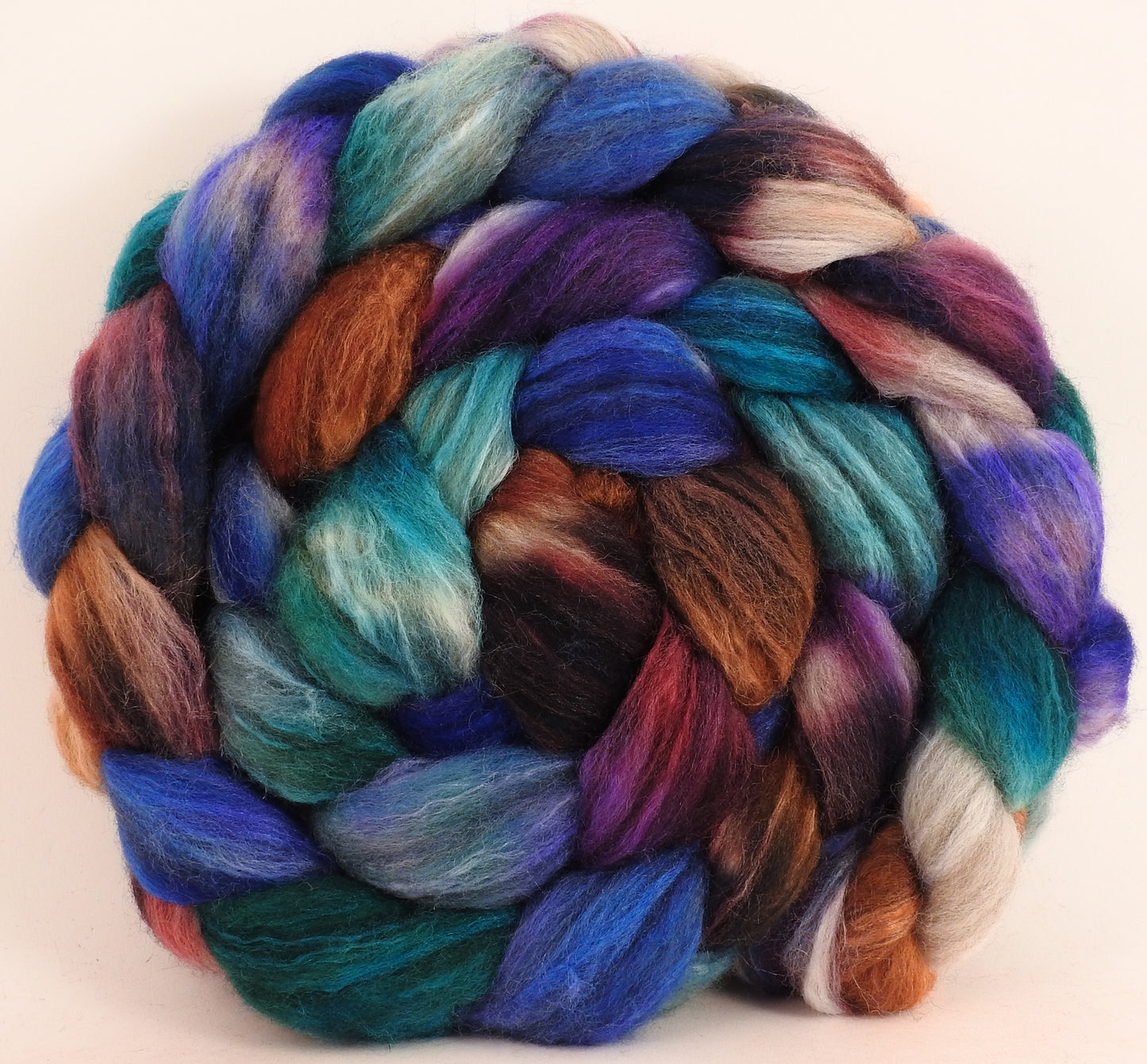 Mixed Bfl/tussah silk -Argyle Socks - (5.1 oz.) - Inglenook Fibers