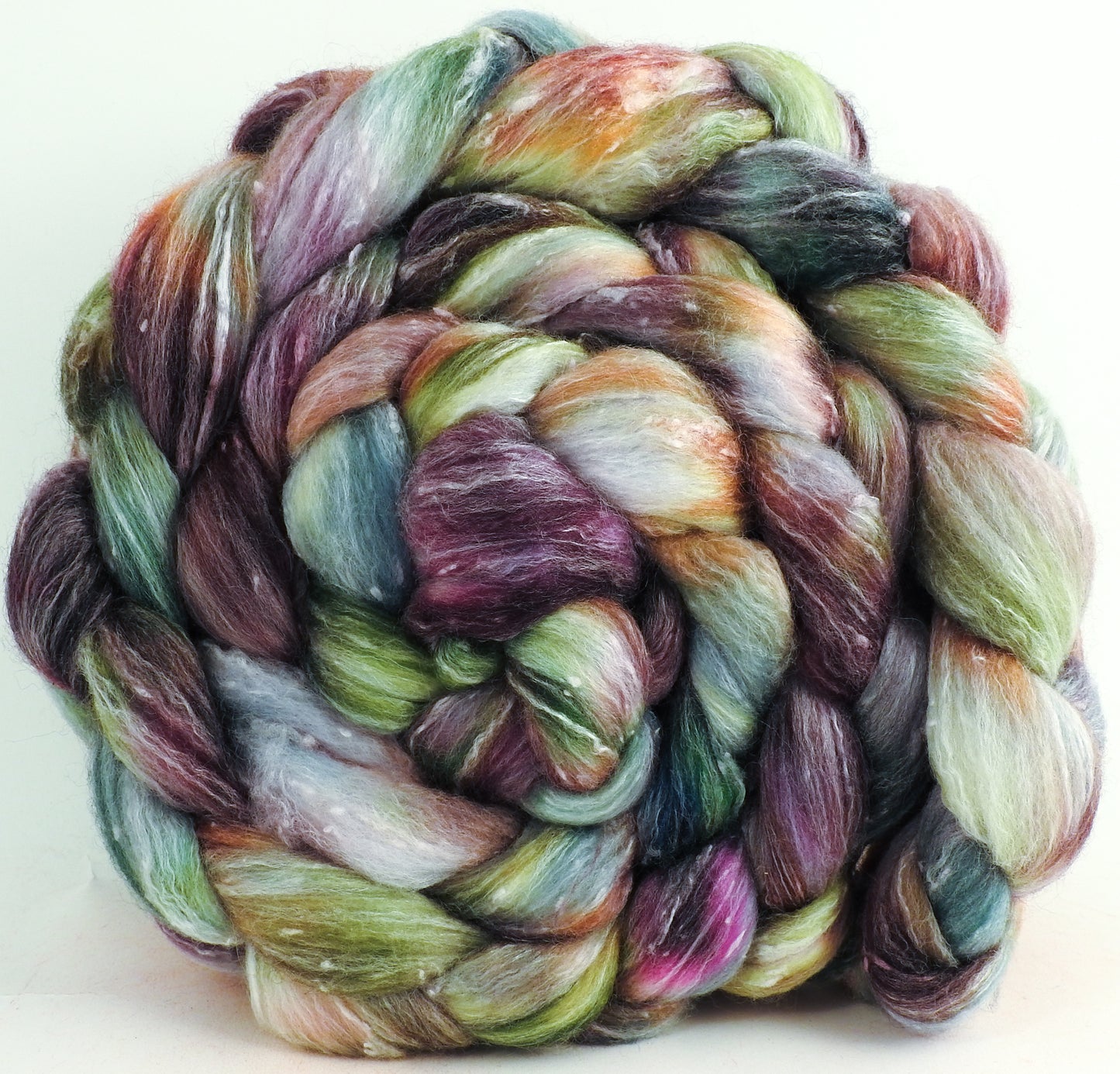 Greenhouse Envy - Merino/ Bamboo/ Tweed Blend (⅓ each)- Fusion Series