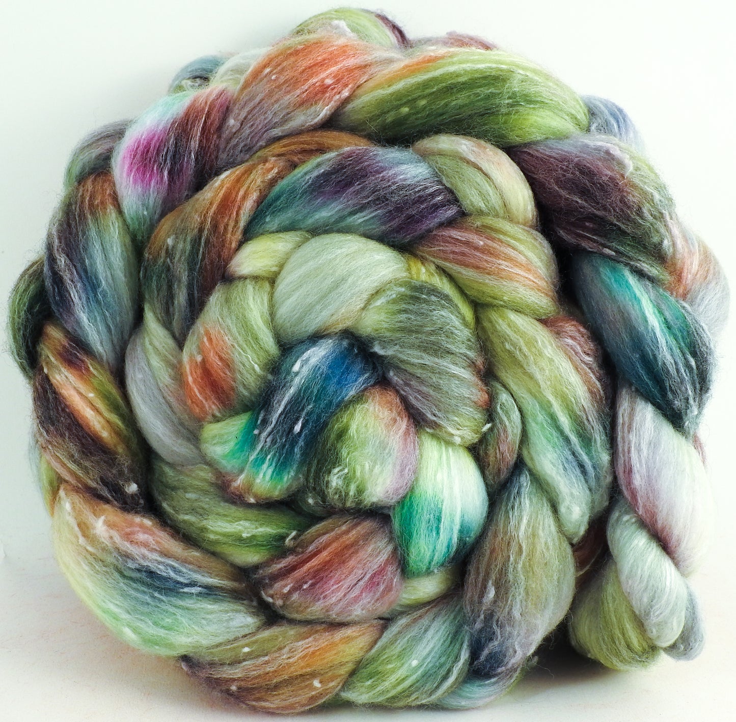 Greenhouse Envy - Merino/ Bamboo/ Tweed Blend (⅓ each)- Fusion Series