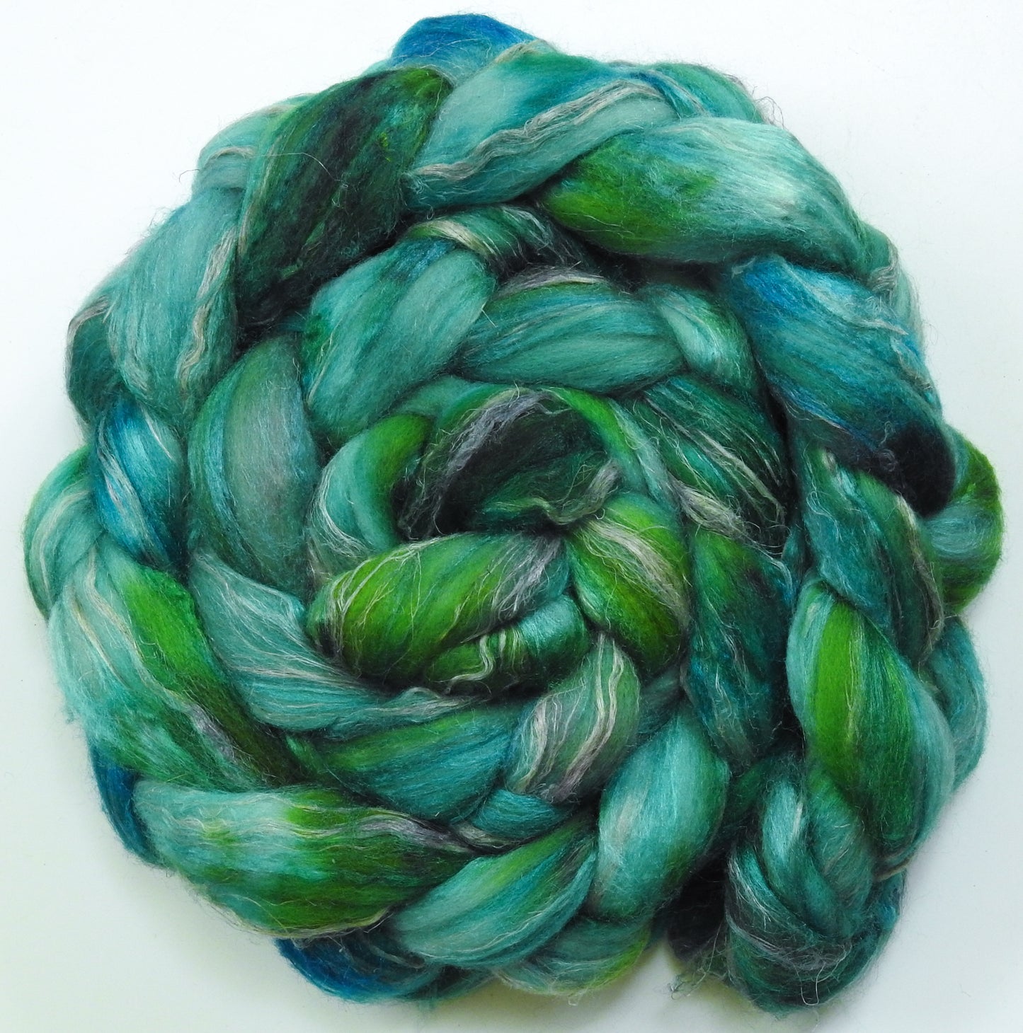 Scuba Diving (5.4 oz) - Merino/ Tussah Silk/ Natural Flax (50/25/25)