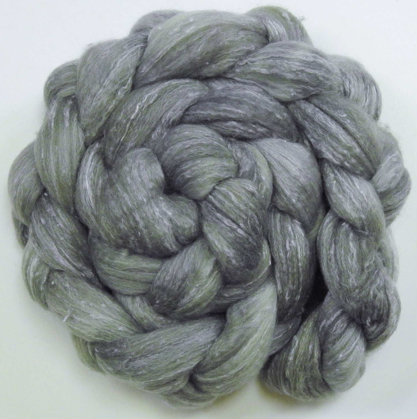 Silver Spoon (5.6 oz) - Merino/ Bamboo/ Tweed Blend (⅓ each)