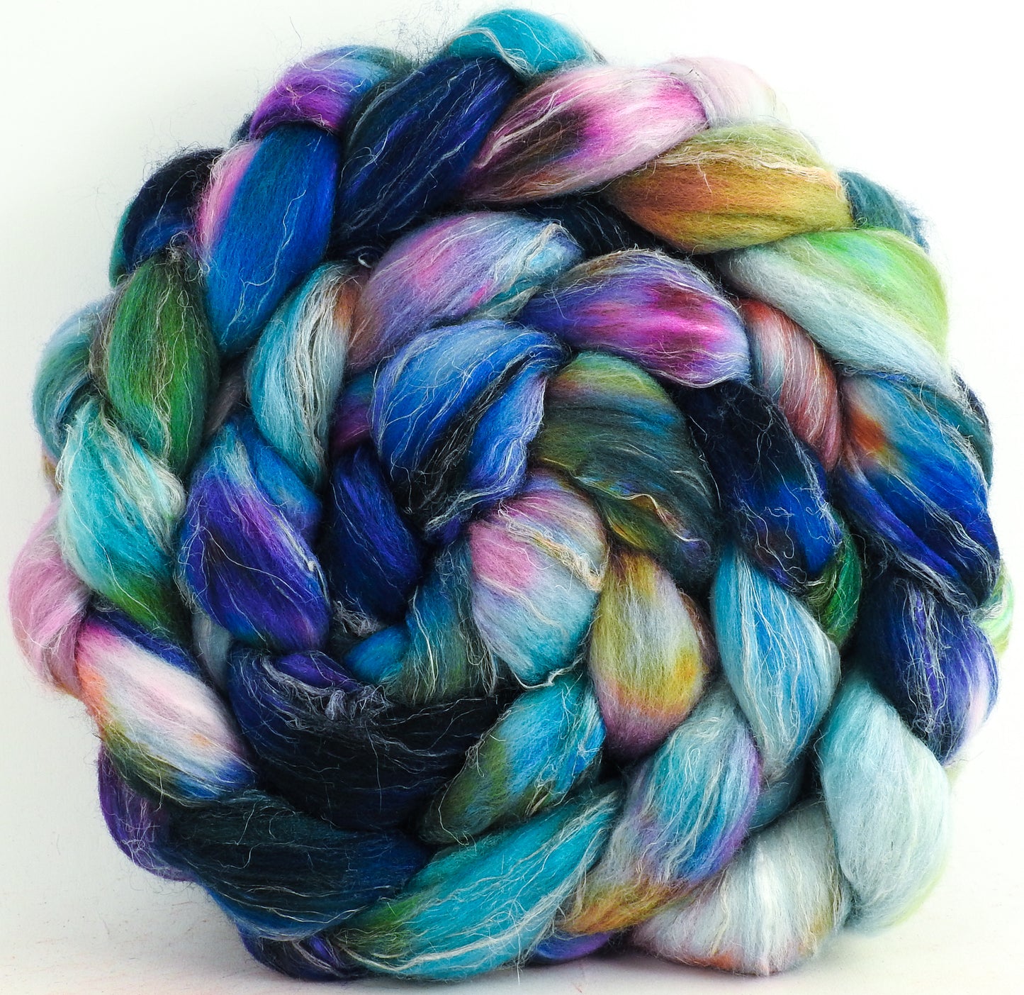Mind Palace (5.6 oz) - Merino/ Tussah Silk/ Natural Flax (50/25/25)-Fusion Series