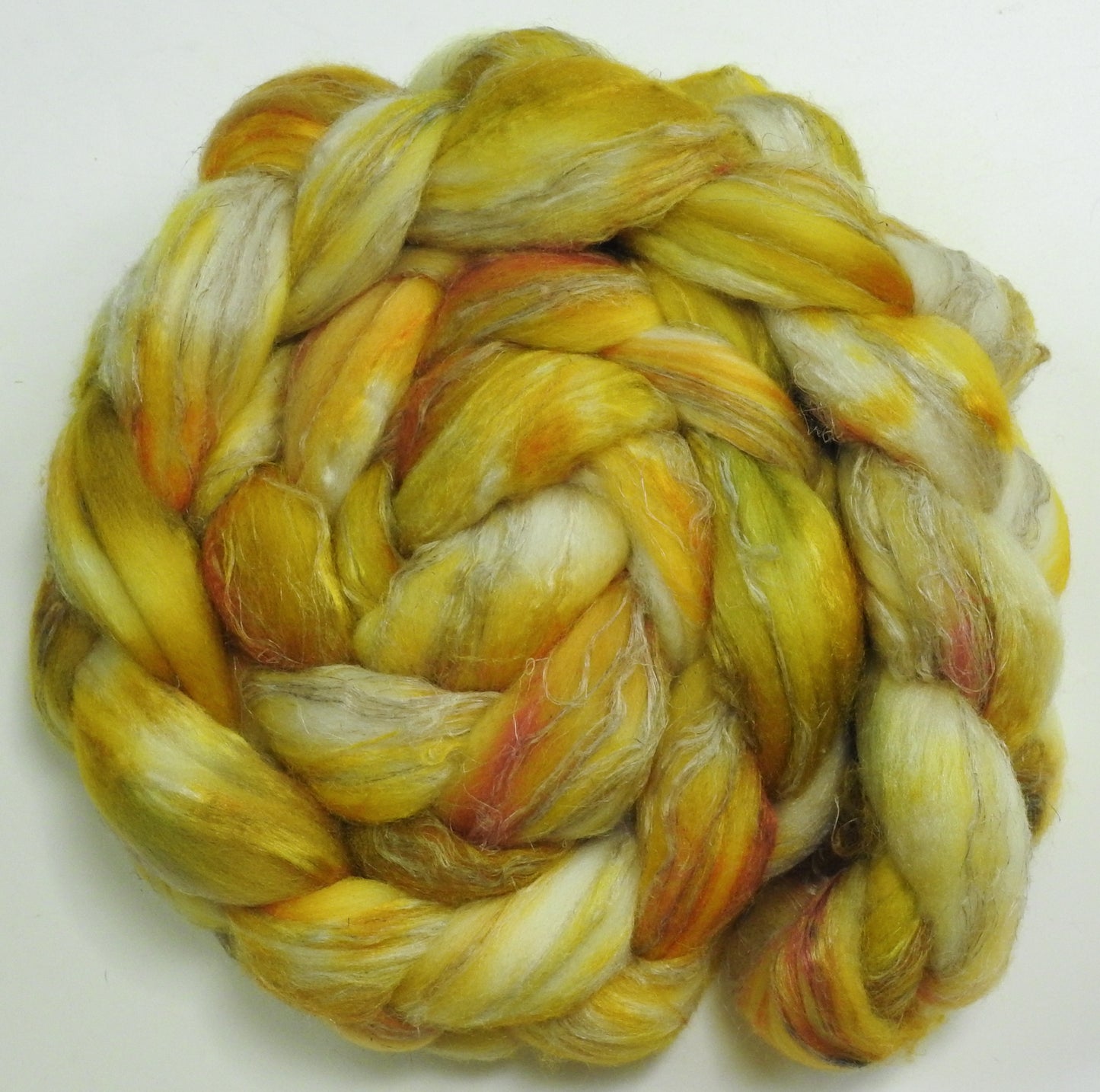 Daffodil (5.3 oz) - Merino/ Tussah Silk/ Natural Flax (50/25/25)
