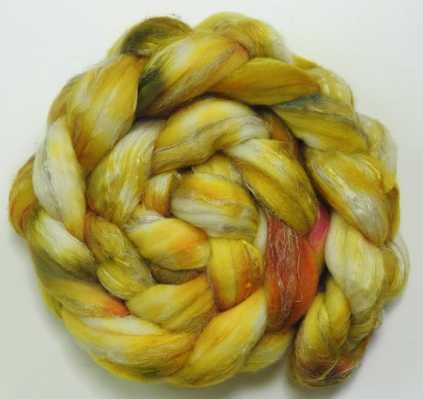 Daffodil (5.3 oz) - Merino/ Tussah Silk/ Natural Flax (50/25/25)