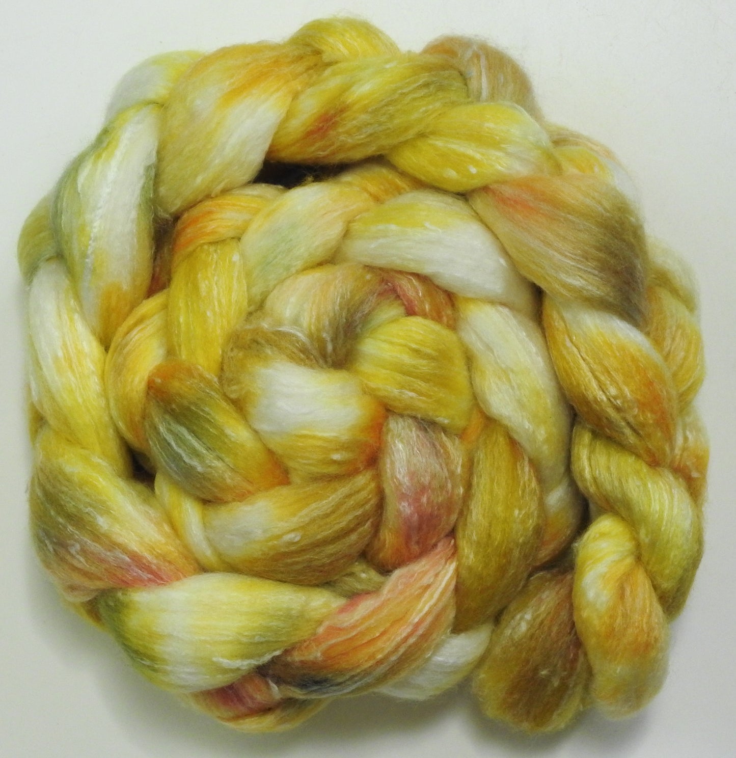 Daffodil (5.6 oz) - Merino/ Bamboo/ Tweed Blend (⅓ each)