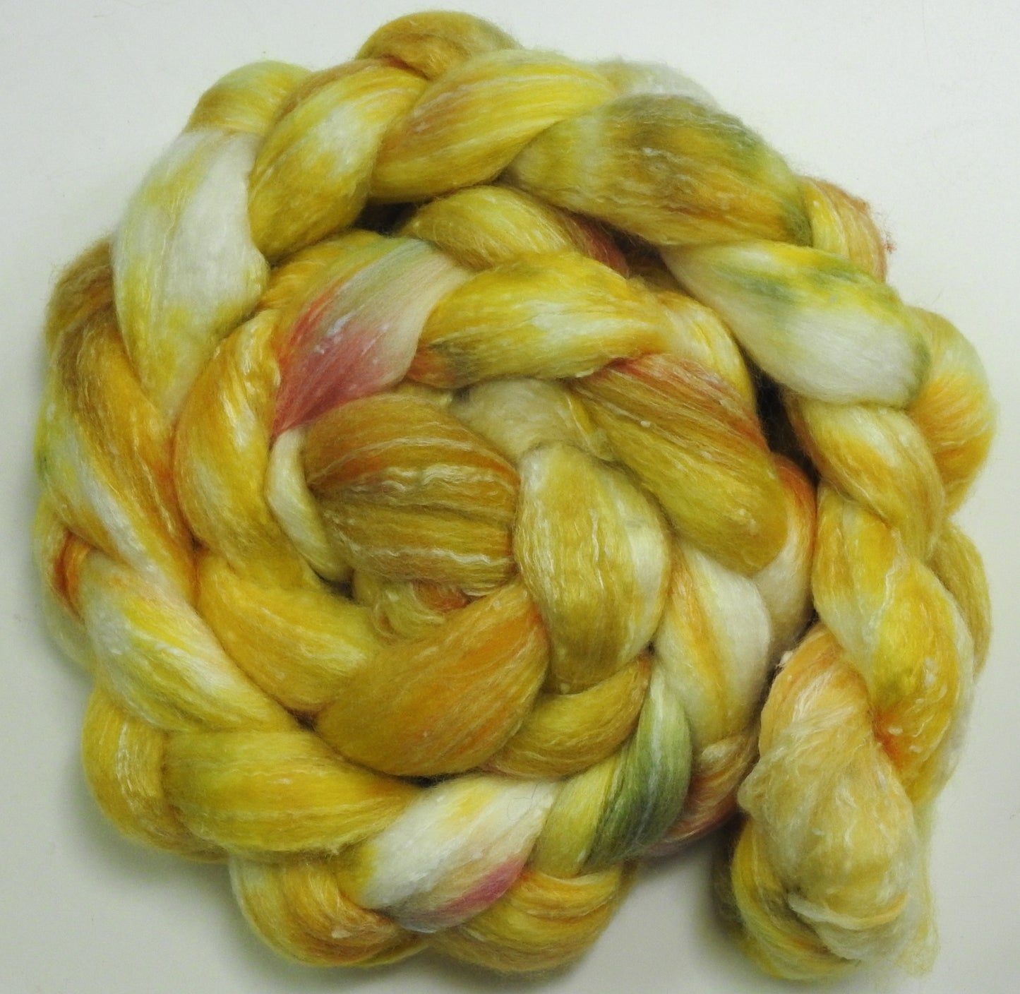 Daffodil (5.6 oz) - Merino/ Bamboo/ Tweed Blend (⅓ each)