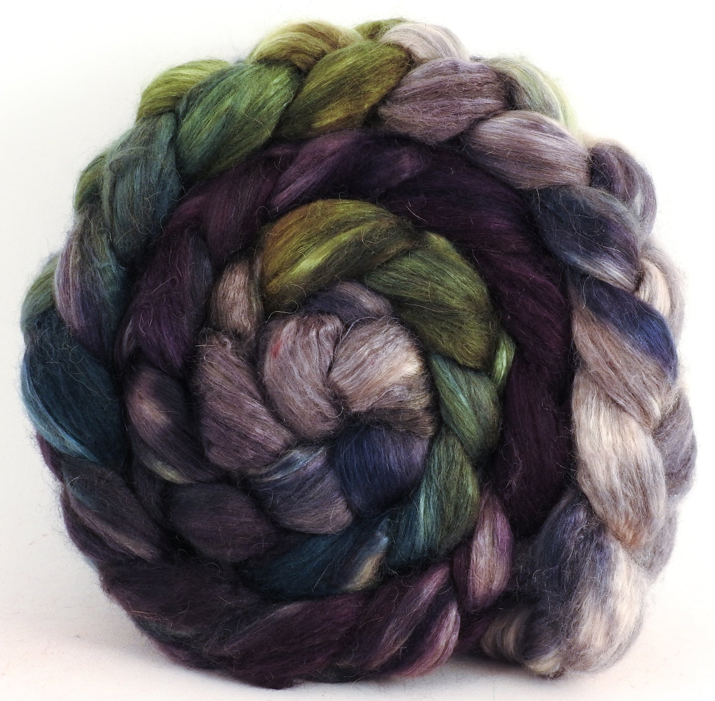 Baby camel/ tussah silk top (50/50) - Peppercorns - Inglenook Fibers