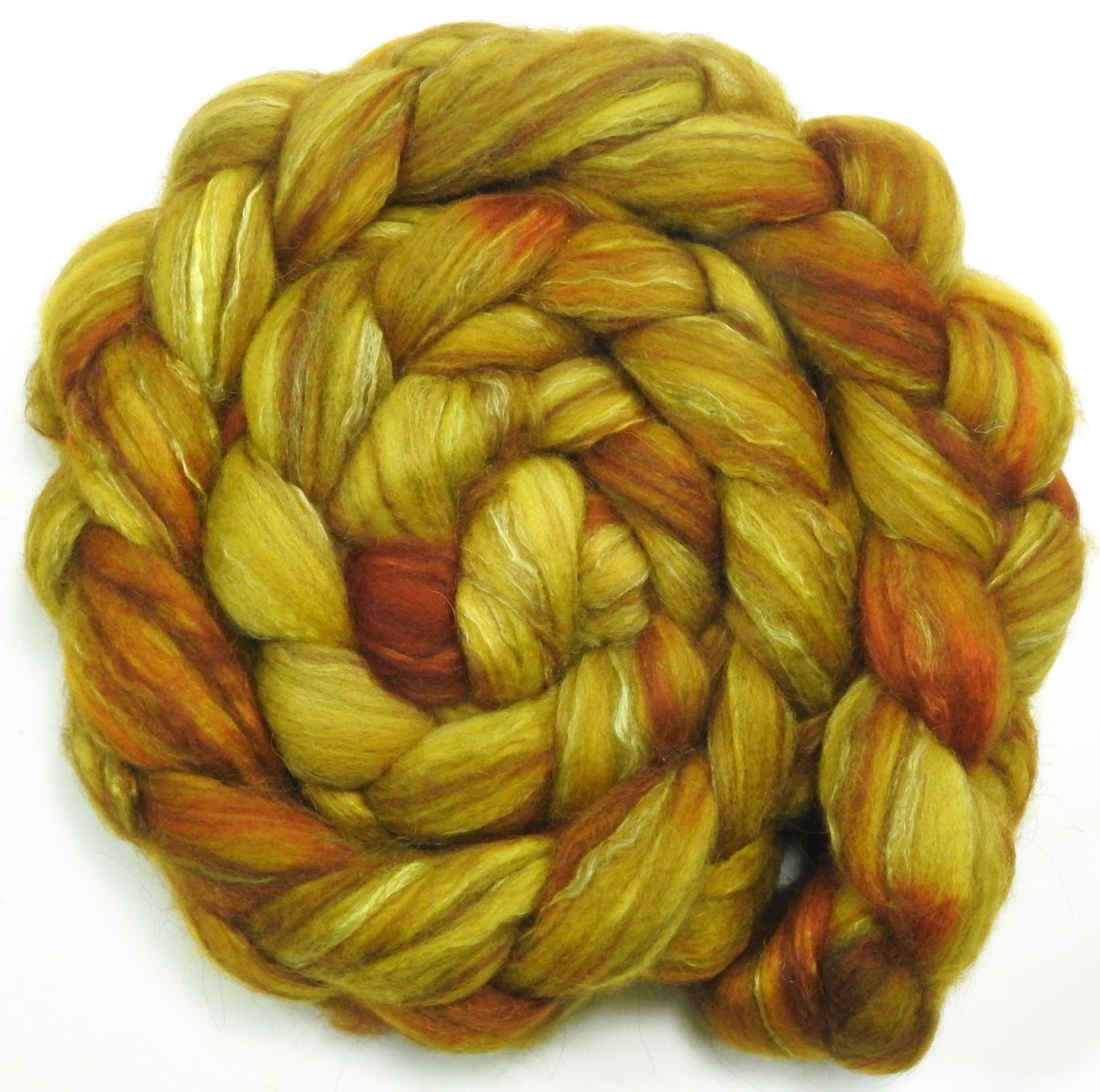 Sunflower - (5.5 oz) 18.5 mic merino/ camel/ brown alpaca/ mulberry silk/ (40/20/20/20)