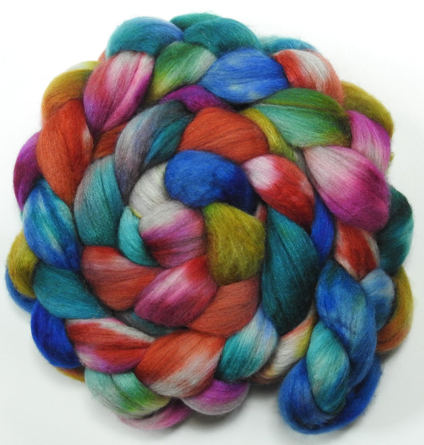 Pinwheel (5.2 oz) - Merino/ YAK/ Tussah Silk (70/15/15)