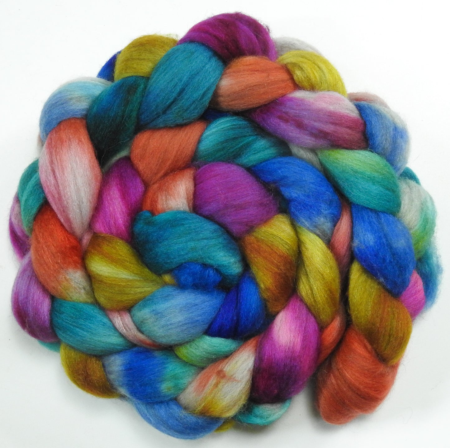 Pinwheel (5.2 oz) - Merino/ YAK/ Tussah Silk (70/15/15)