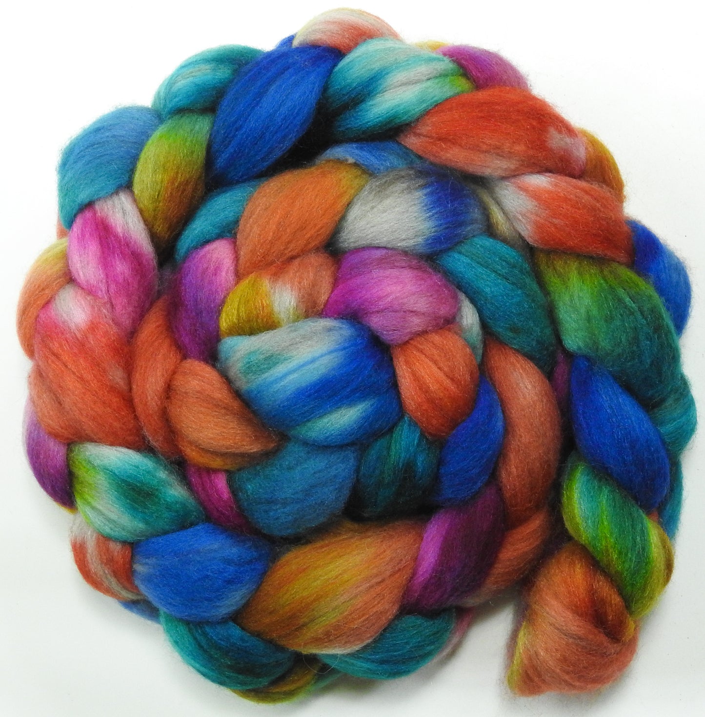 Pinwheel (5.2 oz) - Merino/ YAK/ Tussah Silk (70/15/15)