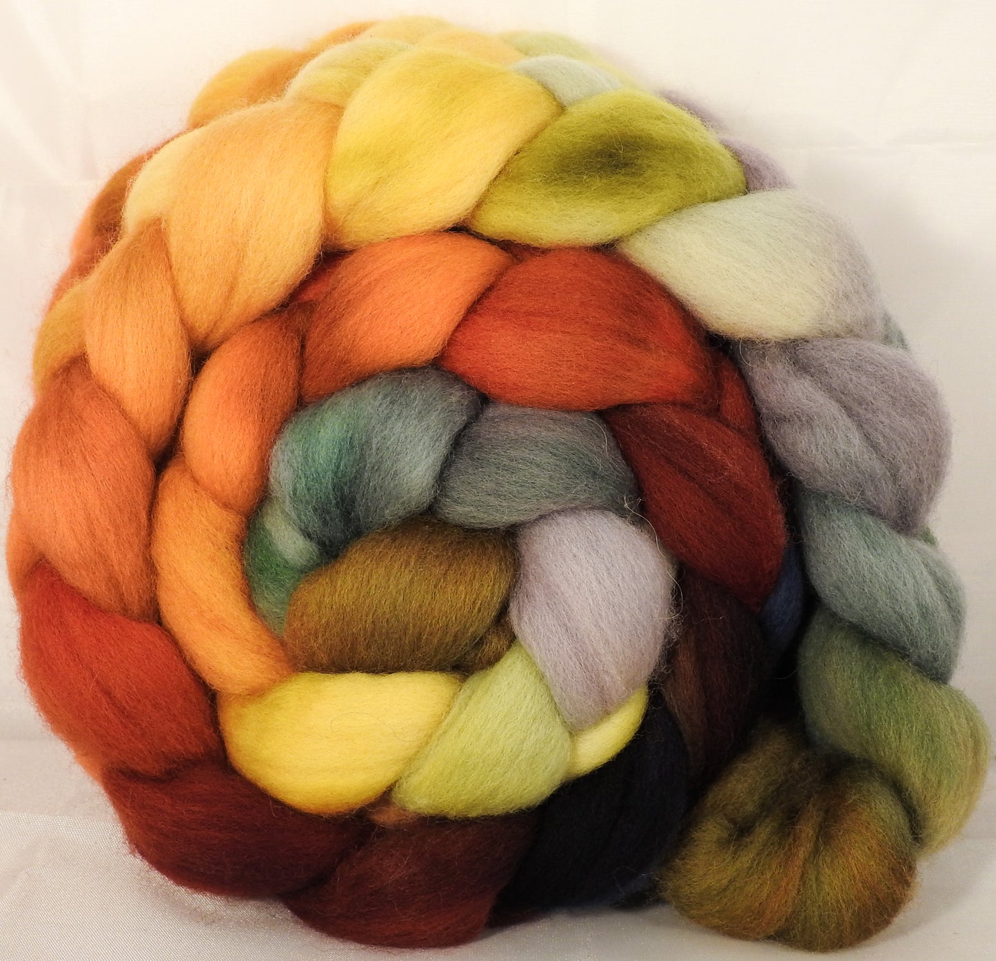 Falkland top for spinning -Gourds- 5.1 oz. - Inglenook Fibers
