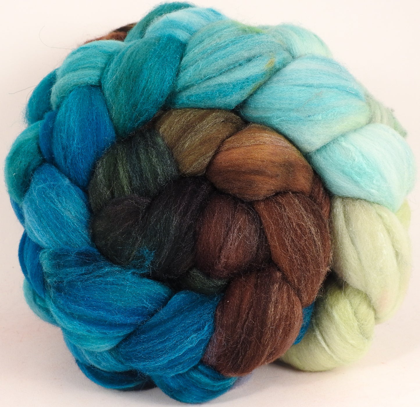Rambouillet /tussah silk (75/25) - Sea Turtle (5.4 oz.) - Inglenook Fibers