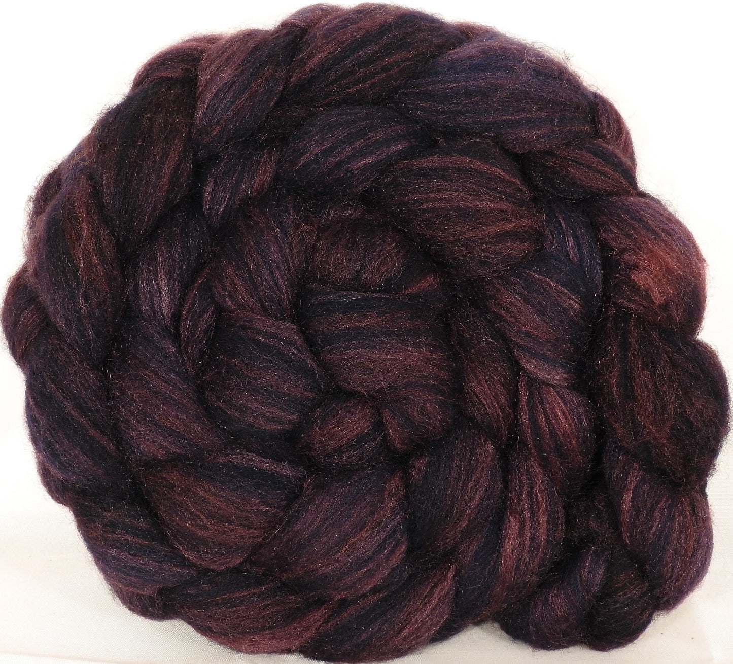 British Southdown/ tussah top (65/ 35) -Banshee- 5.6 oz. - Inglenook Fibers