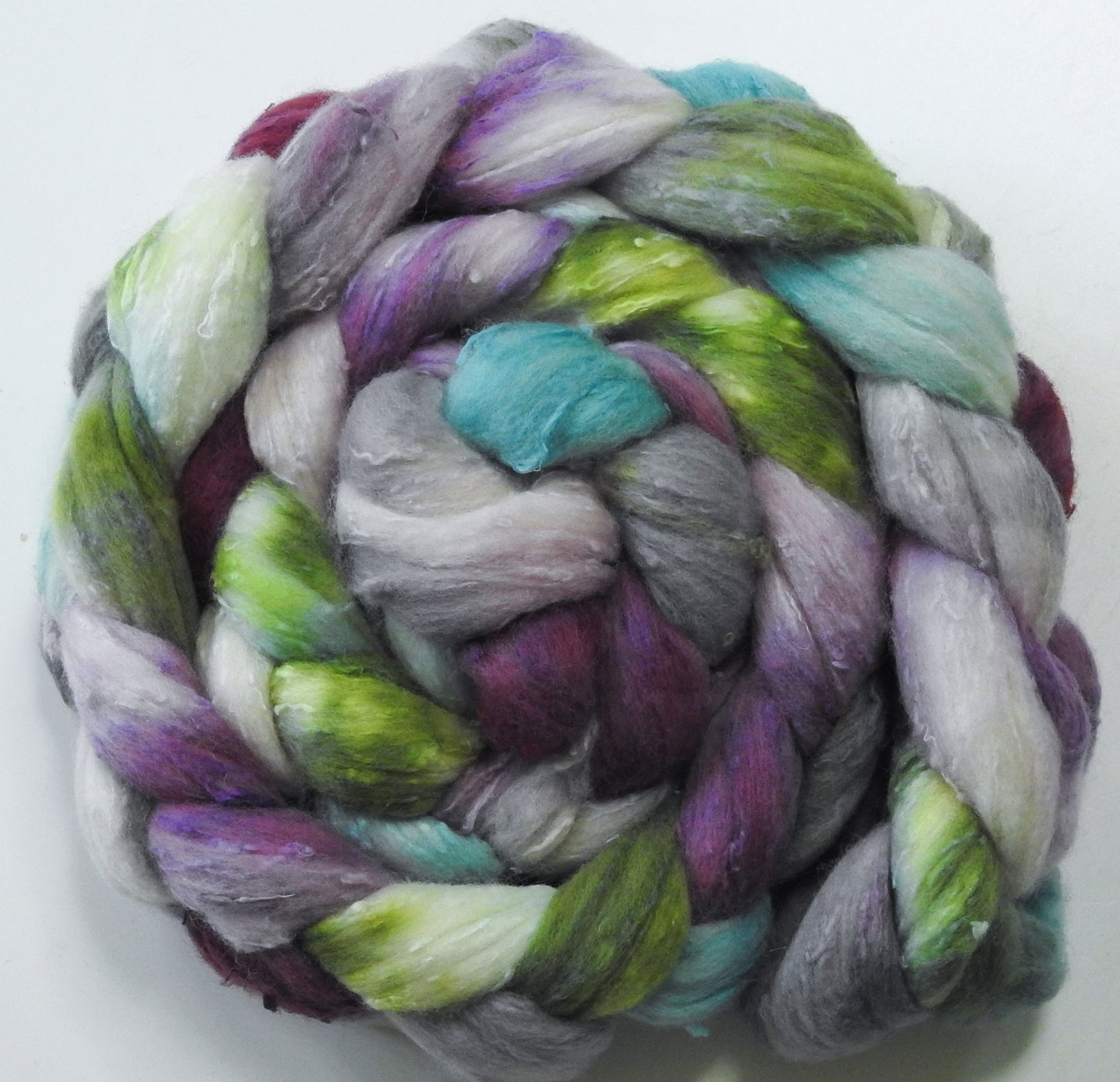 Lady Slipper (5.8 oz)- 25 micron Merino/ Silk Slubs (70/30)
