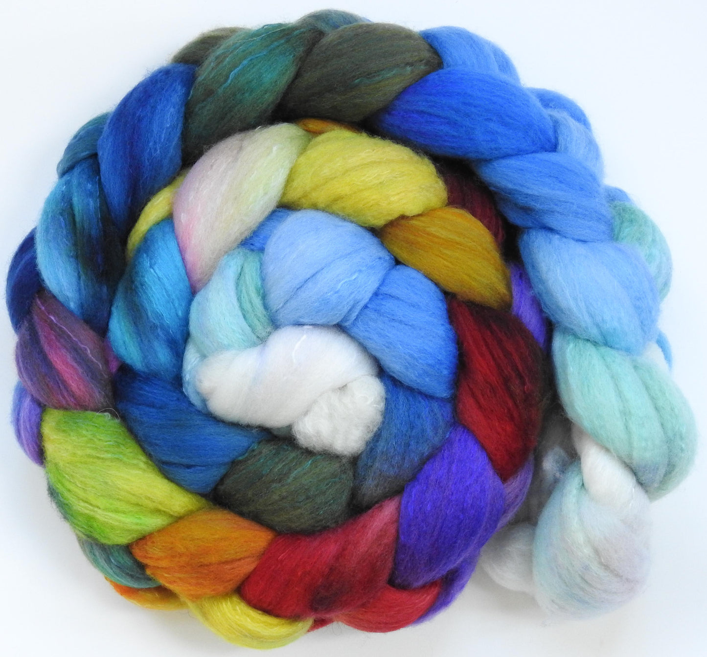 Twinkle Lights (5.7 oz) - Organic Polwarth / Tussah silk (80/20)