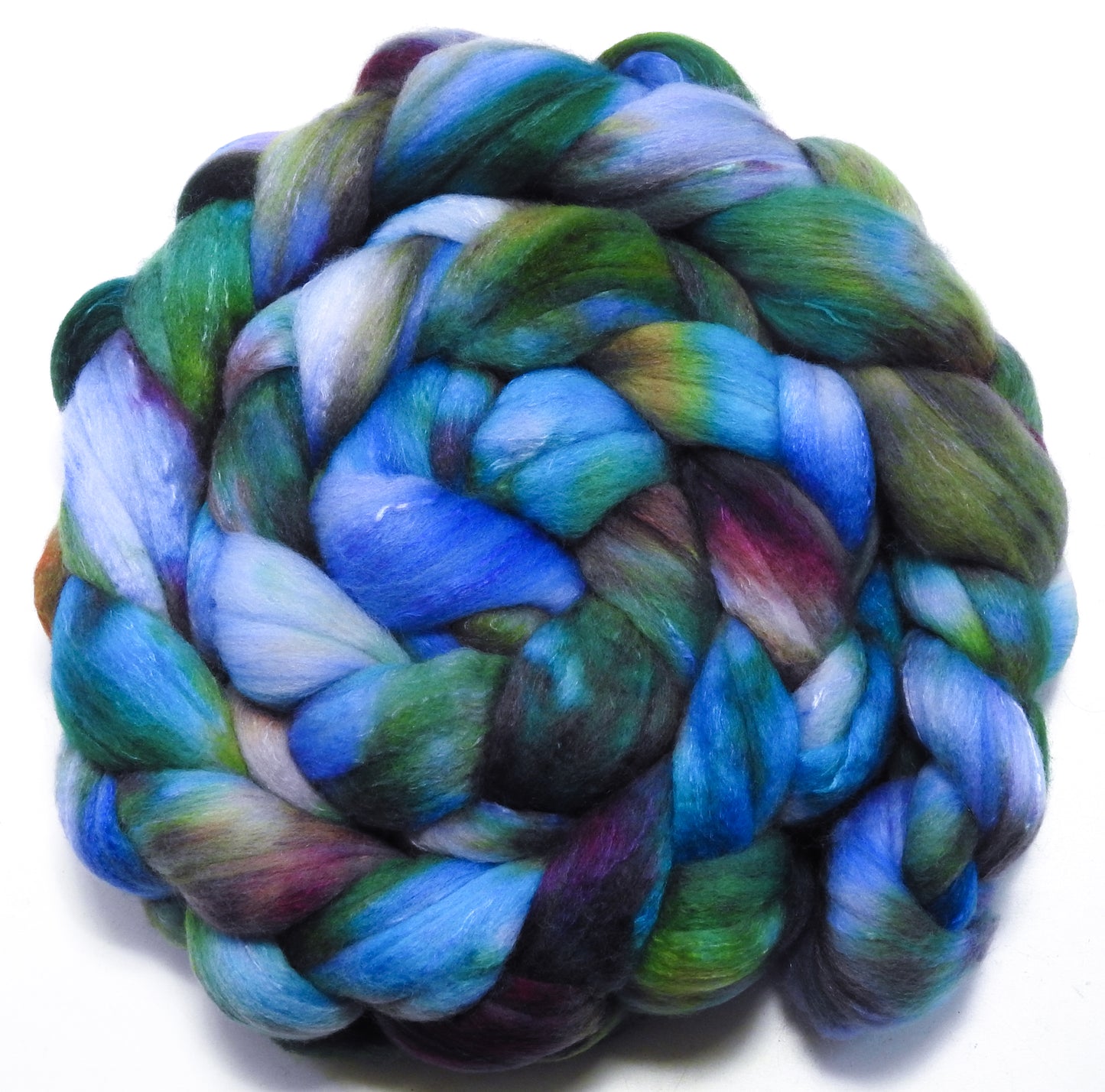 Spanish Bluebells - Organic Polwarth/Mulberry (80/20)