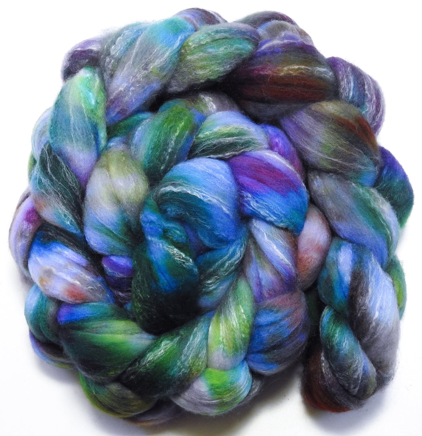 Spanish Bluebells (5.7 oz)- Targhee/silk/ bamboo (80/10/10)