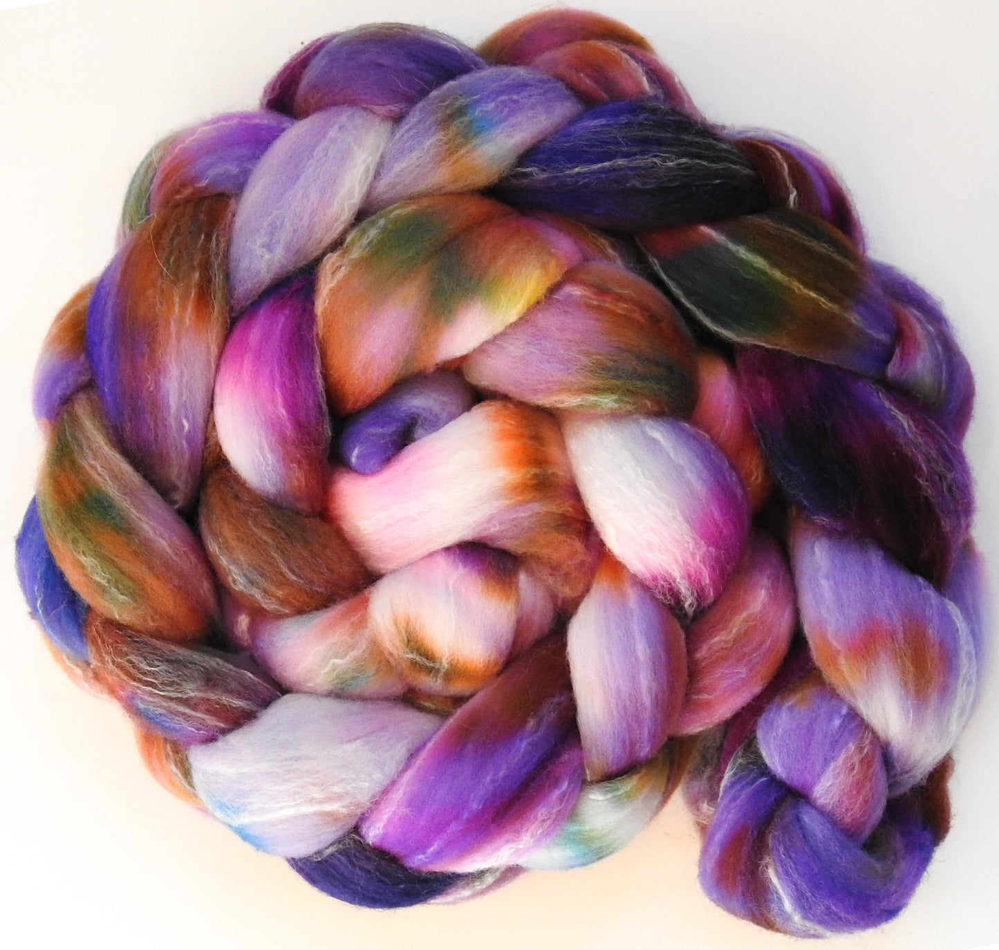 Crocus Pageant (5.6 oz) - Fusion Series - Targhee/silk/ bamboo (80/10/10)