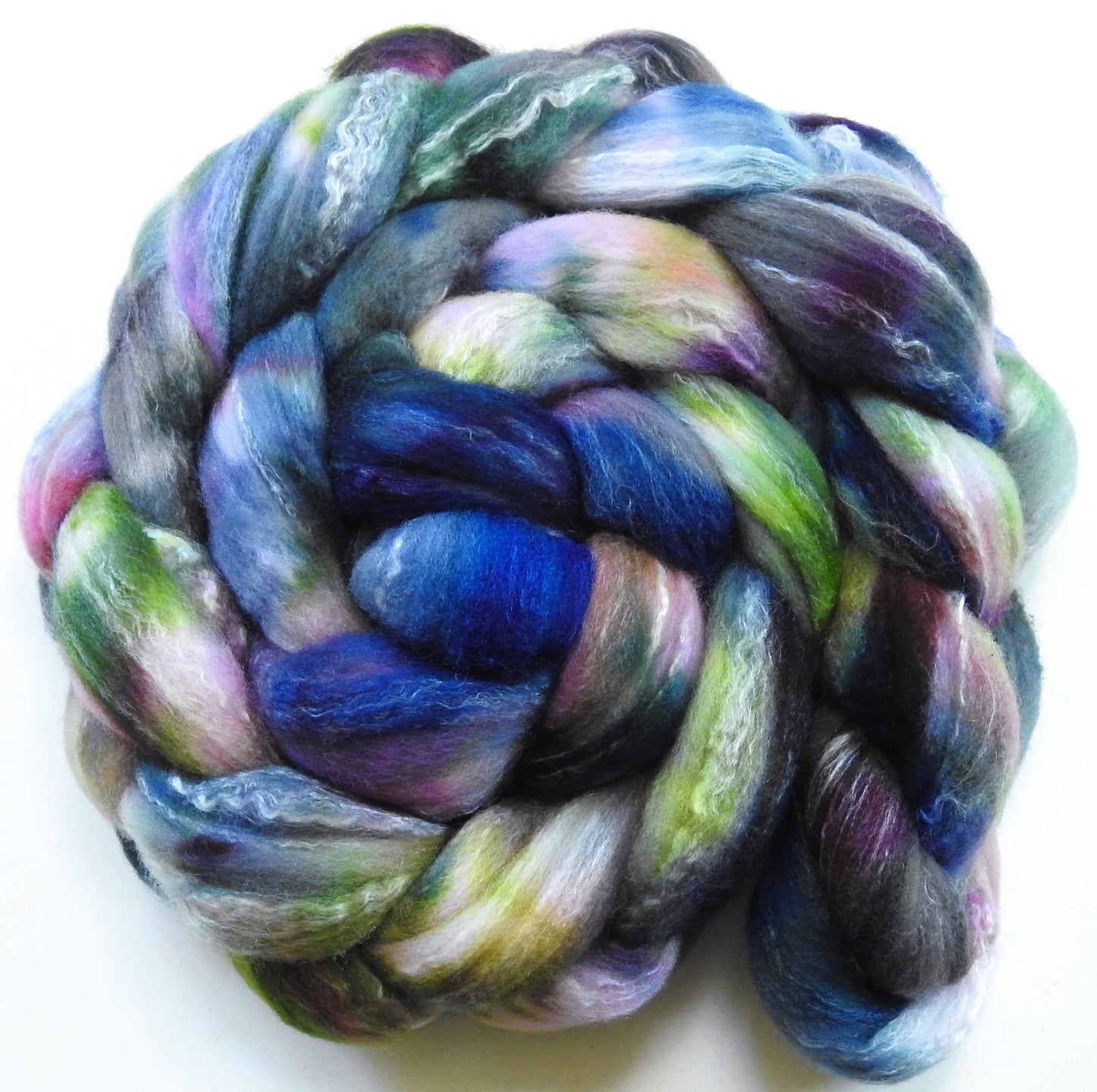 Purple Rain (5.7 oz)- Targhee/silk/ bamboo (80/10/10)