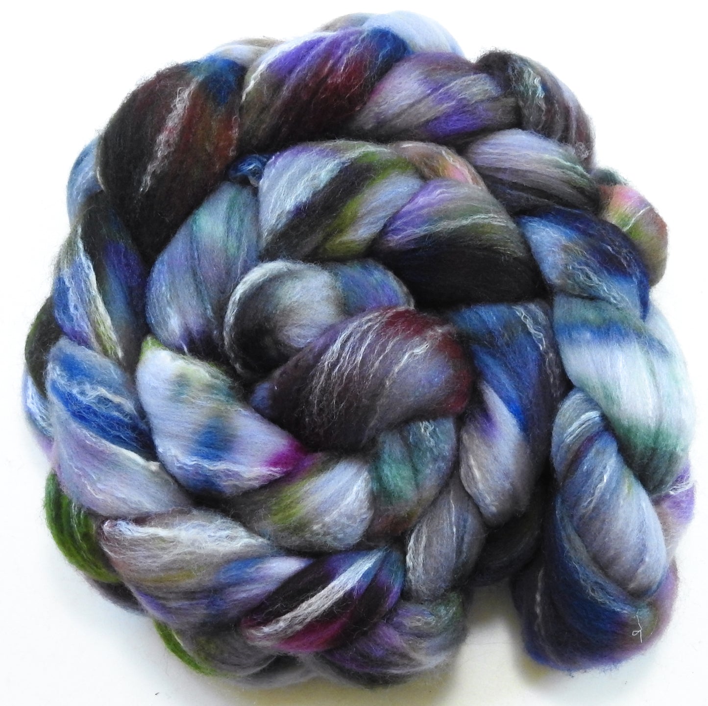 Purple Rain (5.7 oz)- Targhee/silk/ bamboo (80/10/10)