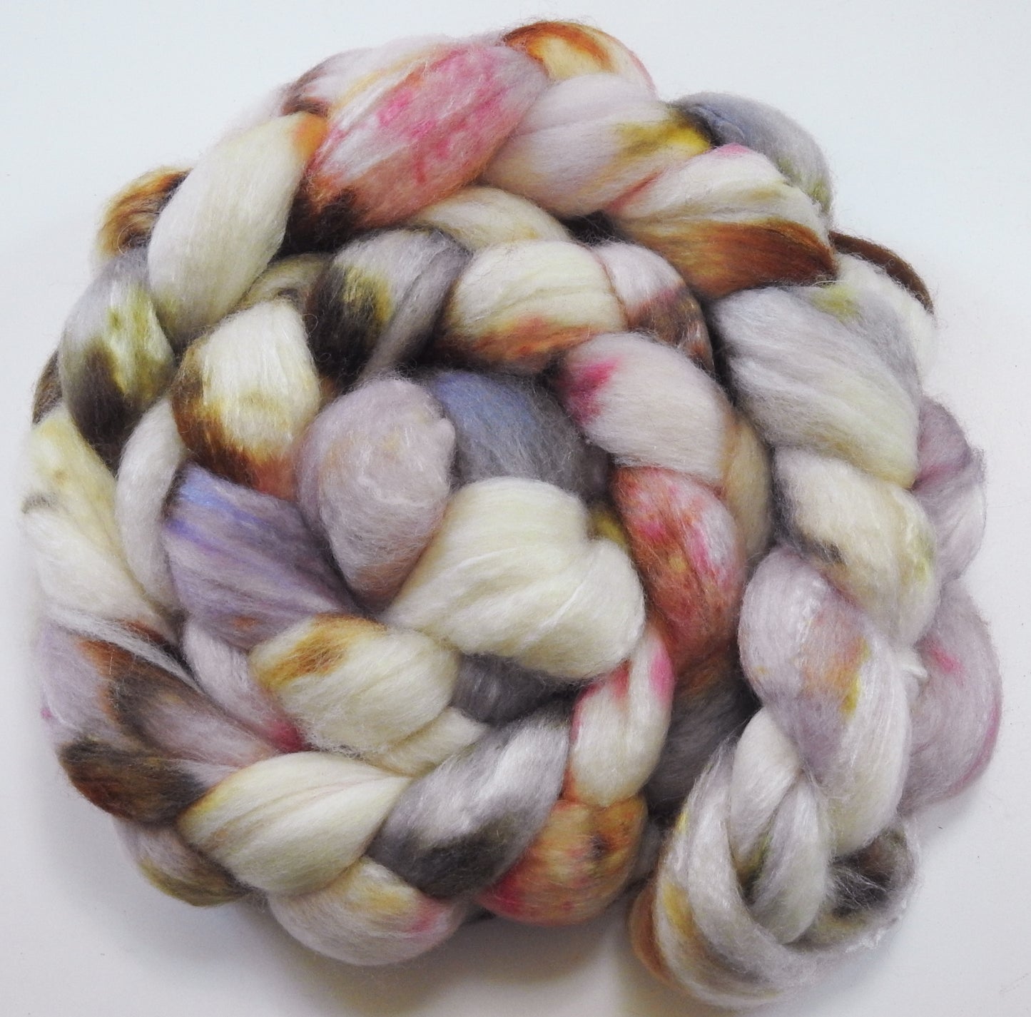 Cockleshells-(5.6 oz.)Blue-faced Leicester/ Tussah Silk (70/30)