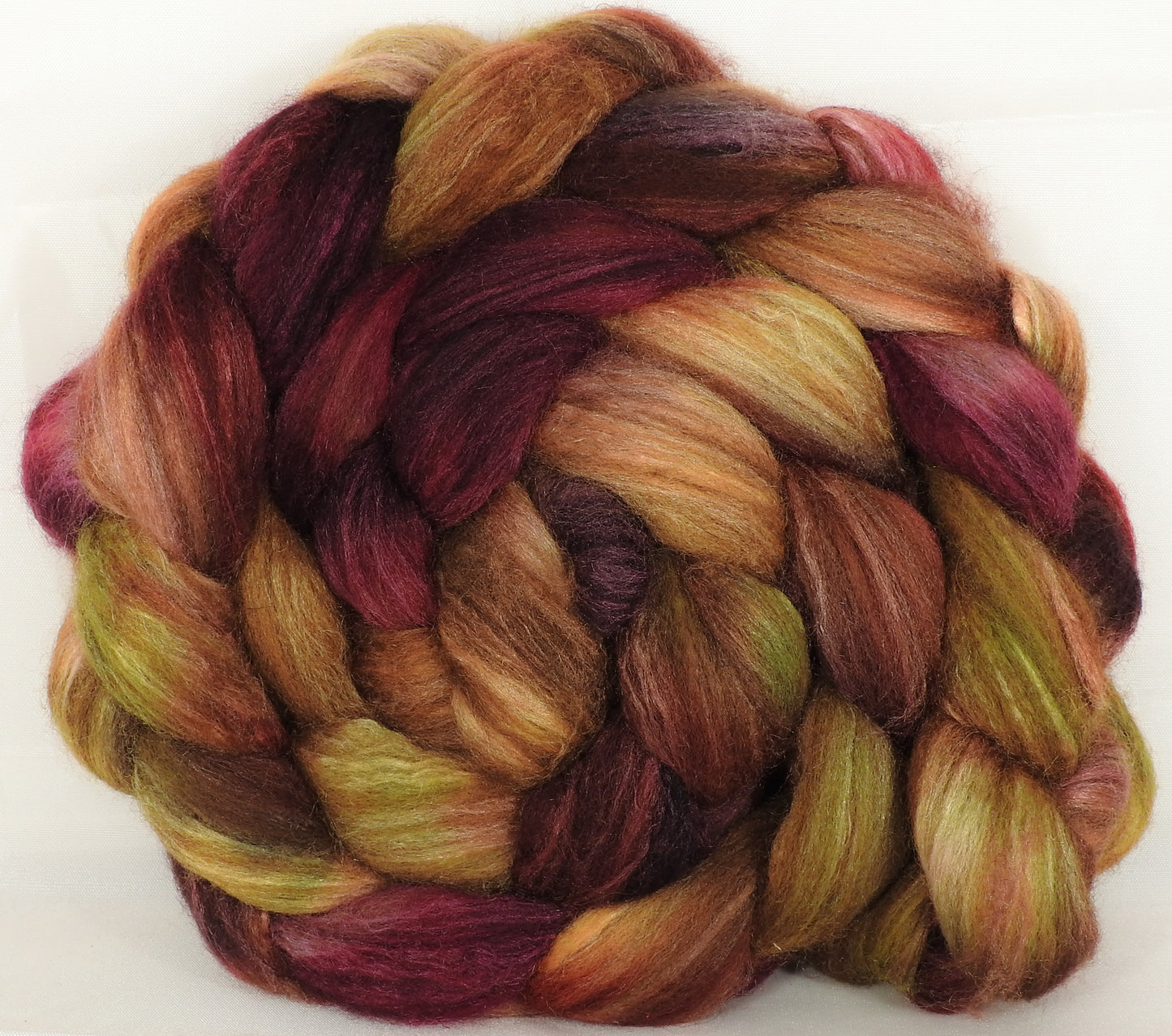 Mixed UK Bfl/ Tussah Silk ( 75/25) - 5.15 oz. - Inglenook Fibers
