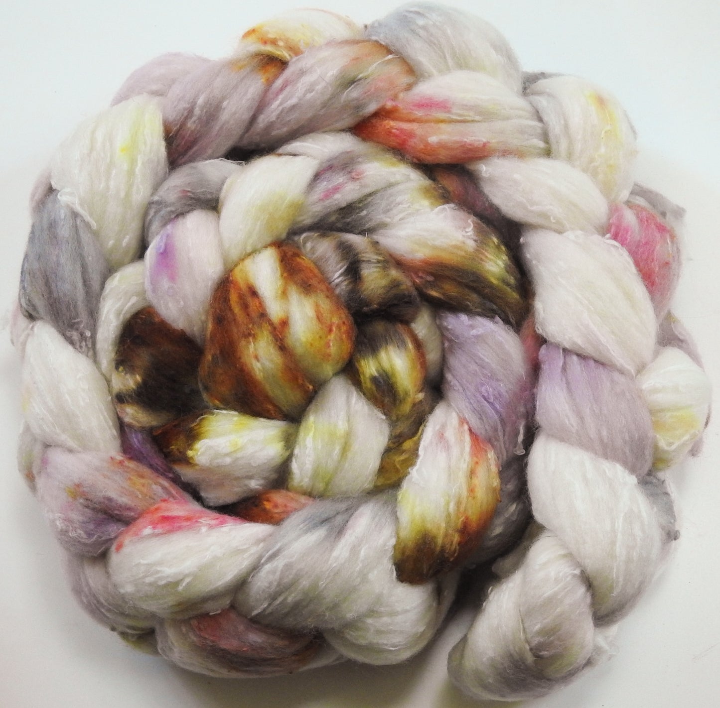 Cockleshells (5.6 oz)- 25 micron Merino/ Silk Slubs (70/30)