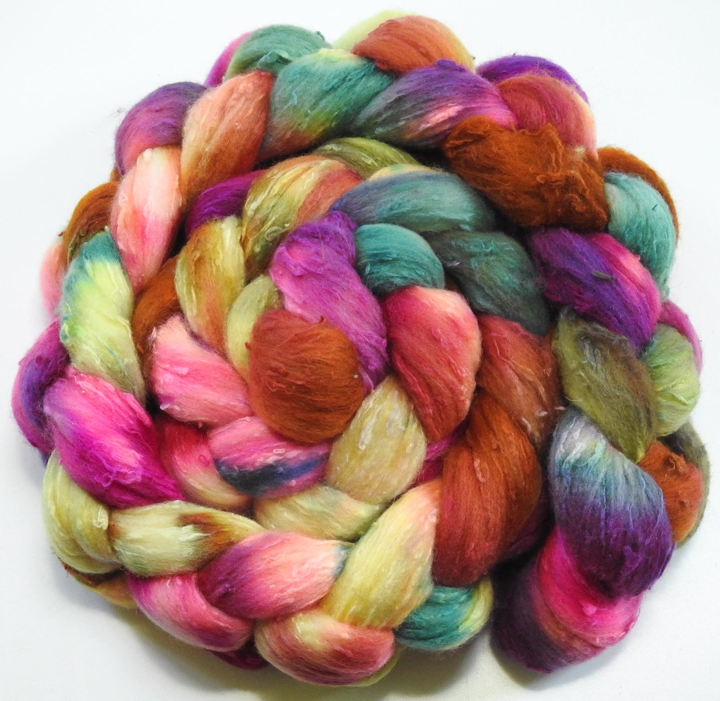 Wild Goose Chase (5.6 oz)- 25 micron Merino/ Silk Slubs (70/30)