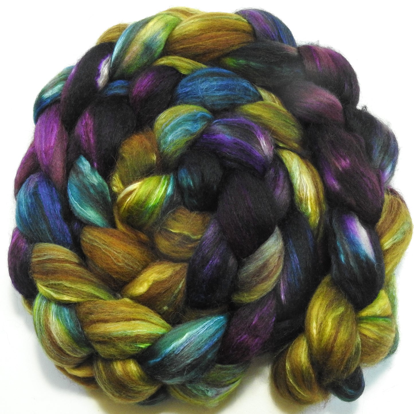 Jewel Beetle (5.8 oz) - 18.5 mic merino/ camel/ brown alpaca/ mulberry silk/ (40/20/20/20)