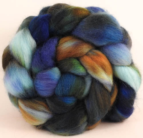 Batt in a Braid #43 -Moody- (5.8 oz.) - Dorset/Cheviot/Kid Mohair (60/20/20)