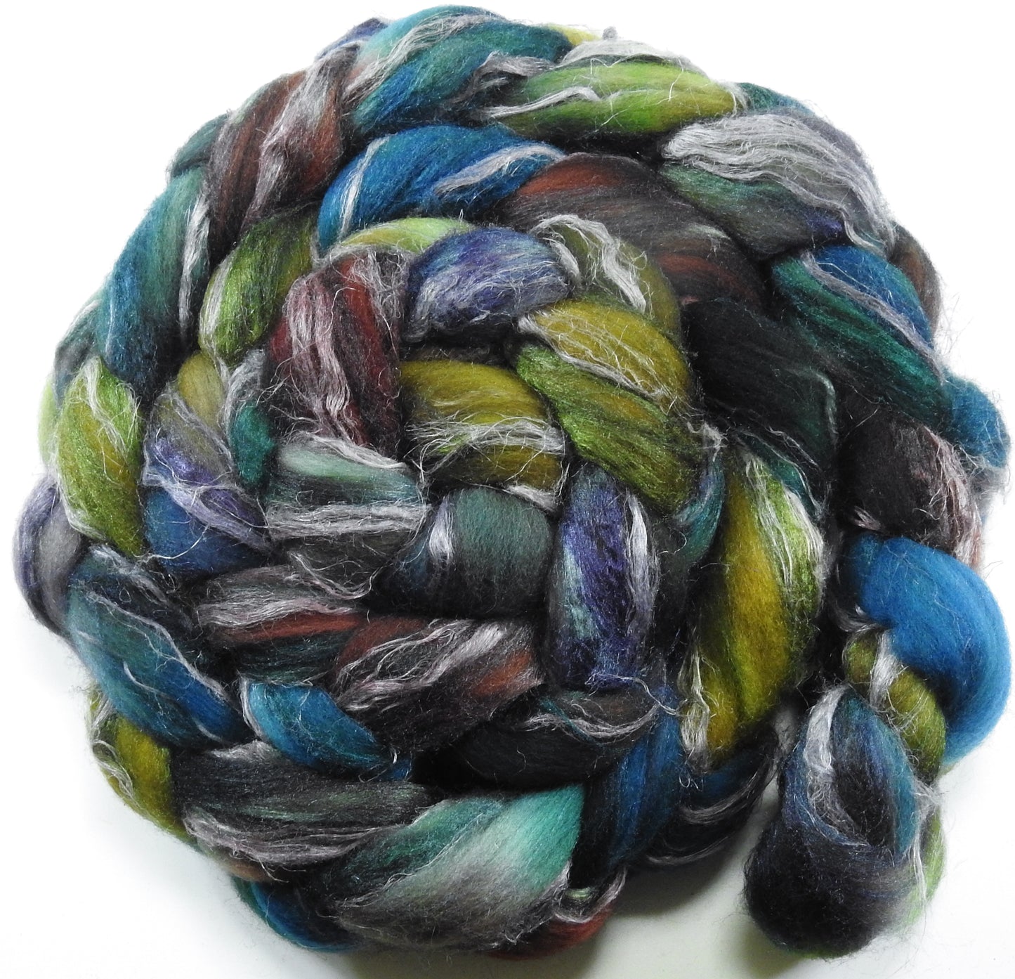 Sleepy Hollow (5.6 oz) - Merino/ Tussah Silk/ Natural Flax (50/25/25)