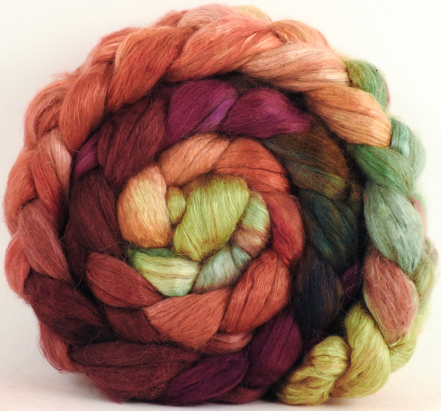 Baby camel/ tussah silk top (50/50) -Icelandic Poppies - (4.2 oz)