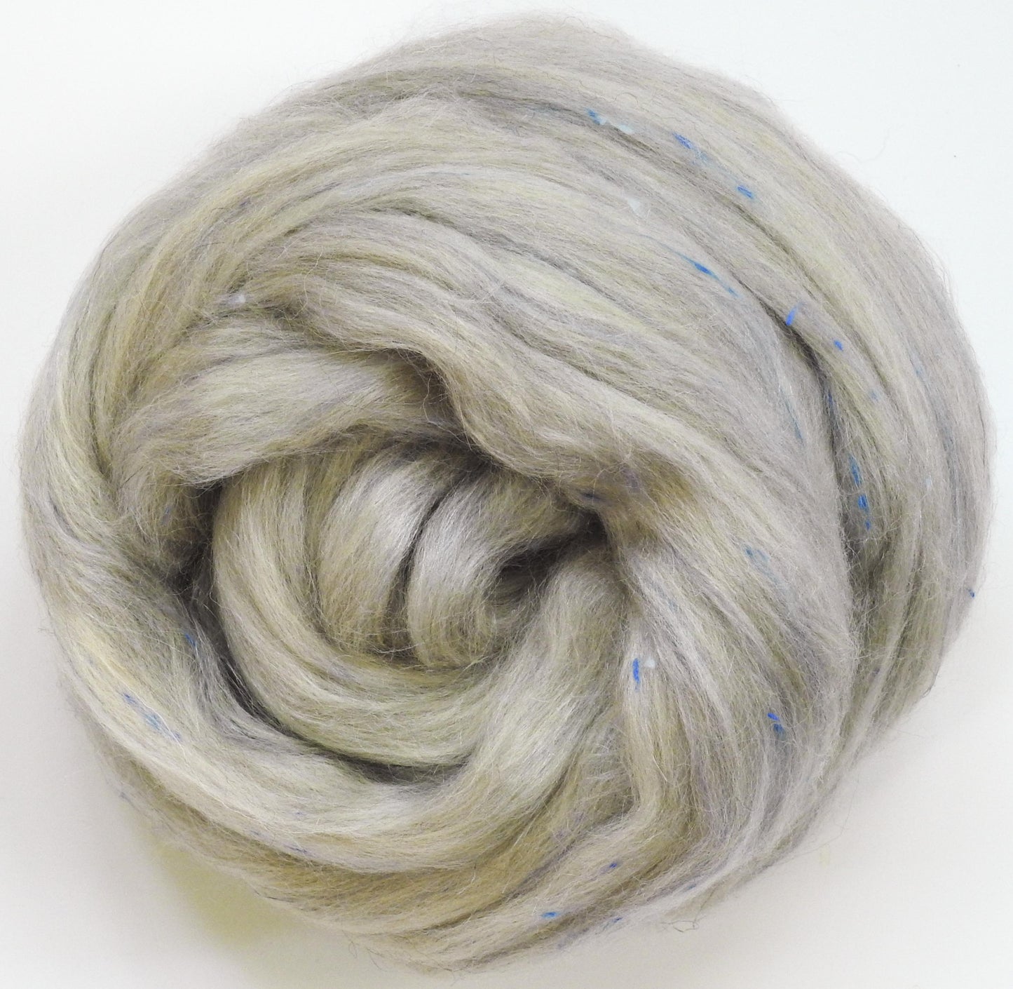Albatross - Custom Blended Top- Shetland/Tussah Silk/Baby Alpaca/FLAX/Tweed Blend) (40/25/15/10/10)