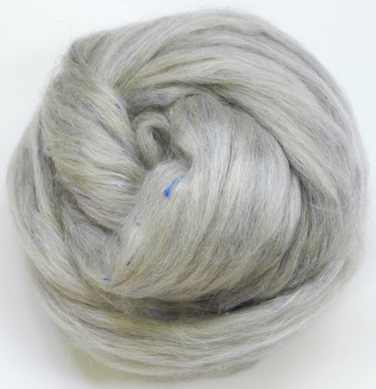 Albatross - Custom Blended Top- Shetland/Tussah Silk/Baby Alpaca/FLAX/Tweed Blend) (40/25/15/10/10)